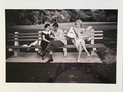 Sam Shaw - Marilyn, Central Park, NYC, 1957 (3D)