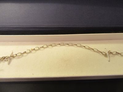 357.58 - BRACELET ARGENT - 2.7 gr .