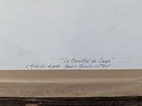 a picture of a piece of wood with writing on it
