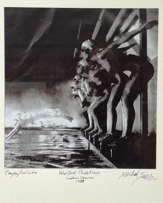 Michael JOSEPH (né en 1941) Playboy Pool Ladies, 1988