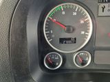 a close up of a speedometer on a car dashboard