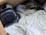 a box with a bunch of items inside of it