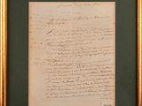 a framed document of the declaration of the declaration of the declaration of the declaration of the declaration of the declaration