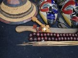 many different items that are on the table together