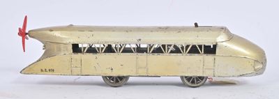 Märklin écart. O, Zeppelin Autorail gris métallisé S.