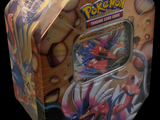 a box with a picture of a pokemon figure inside of it