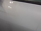a close up of a door handle on a car