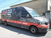 MAN TGE 2.0 140ch 3T5 gris et rouge surélevée rallongée tôlé…