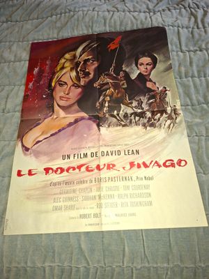 le docteur Jivago . Affiche 60 x 80 cm