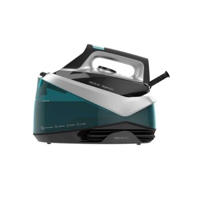 a close up of a steam iron on a white background