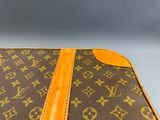 louis vuitton monogram canvas and leather travel case