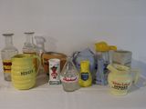 a lot of different items that are sitting on a table