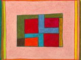 une image représentant un tableau sur lequel figure un carré composé de carrés de différentes couleurs
