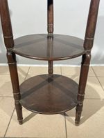 Table de salon circulaire en bois de placage teinté ouvrant … (photo 3)