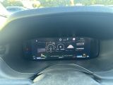 a digital display in the dashboard of a car