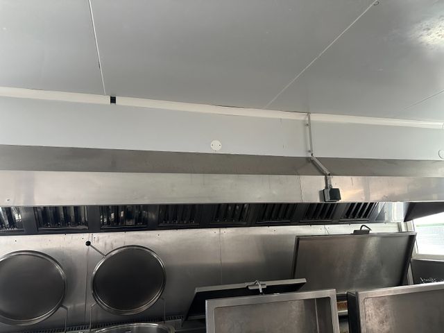 Hotte 8 grilles tout inox. L : 440 (sans extraction)