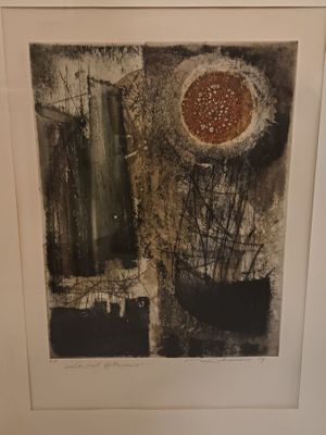 Renée LUBAROW (1923-2017) "Le vieil Hollandais", lithographi…