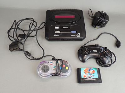 a video game system with a game controller and a game pad