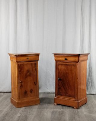 paire de tables de chevet françaises du XIXe siècle