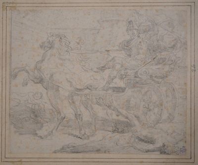 GANDOLFI, Gaetano (1728-1781) Achille traînant le cadavre d’…