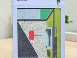 an image of a white bag with a picture of a house on it