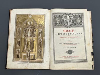 MISSEL. Missae pro defunctis ad commodiorem ecclesiarum usum…