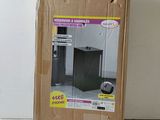 a cardboard box with a picture of a computer on it