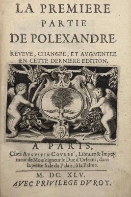 un vieux livre avec l'image d'un homme tenant une épée