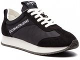 calvin klein jeans low top sneaker in black
