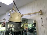 an image of a room with a mirror and a machine in it