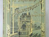 un livre vert avec l'image d'un tramway sur la couverture