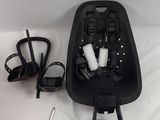 a black seat that has a bunch of wires attached to it
