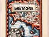la couverture d'un livre sur laquelle figure une carte