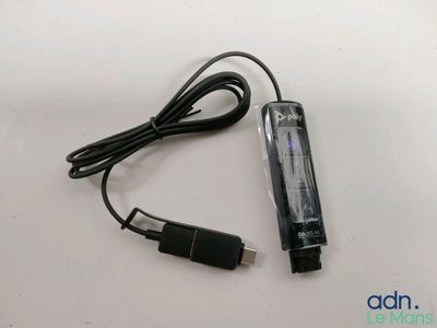 Lot de 2 adaptateurs dont 1 POLY DA85-M, 1 usbc vers câble e…