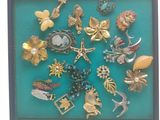 une photo d'une photo d'une collection de broches