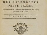an old book with the title of a poem written in french