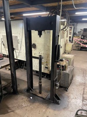 a large machine that is sitting in a building