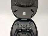 a black case with two controllers inside of it