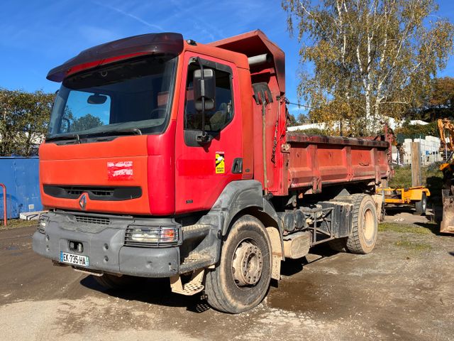 Véhicule Poids Lourd Renault Kerax, immatriculé EK-735-HA, 1ère m...