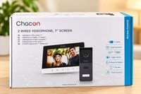 CHACON - Visiophone filaire 2 fils - Ecran tactile 7 pouces … (photo 2)