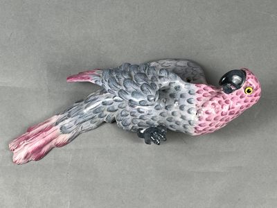 Emile GALLE (Lorraine). Splendide bouquetière murale en form… - Photo 1