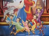 une affiche du film d'animation « Le Roi et moi »