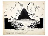 an image of a black and white drawing of a man and a woman