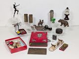 a lot of items that are sitting on a table