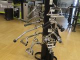 a machine that is sitting on the floor in the gym