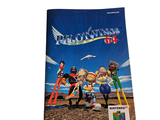 a book with a picture of a group of cartoon characters on it