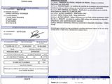 a document with a picture of a person ' s name on it