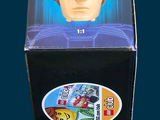 a box of star wars action figures on a blue background