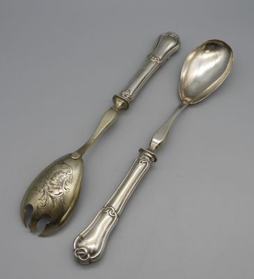 Ramasse-Miettes en Métal Argenté, 1900 en vente sur
