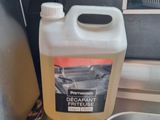a bottle of decalpanant next to a sink